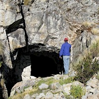 Portal of Cochasayhuas Vein cross-cut
