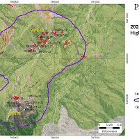 Map – Related to March 16, 2026 Press Release – 2023 Drill Holes - High-Grade Intercepts